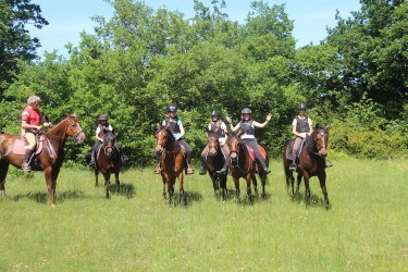 Equitation d'extérieur