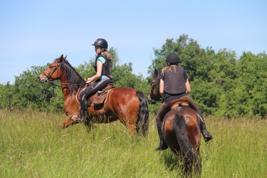 Equitation d'extérieur