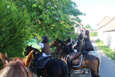 Equitation d'extérieur